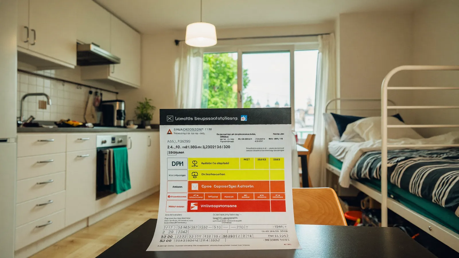 Petit studio étudiant d'environ 20 m² à Villeurbanne, près du campus de La Doua